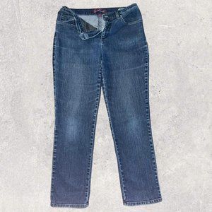Gloria Vanderbilt Women's Amanda Missy Short Jeans Size 10